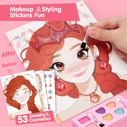 Prenses Makyaj Ve Giydirme Seti