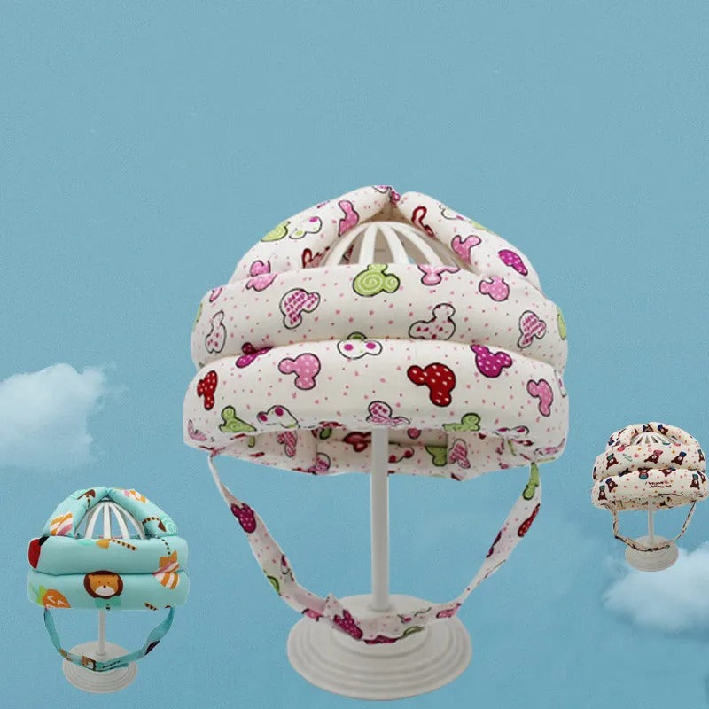 Pamuklu bebek yürümeye başlayan çocuk emniyet kaskı