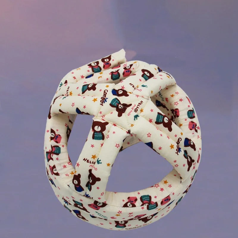 Pamuklu bebek yürümeye başlayan çocuk emniyet kaskı