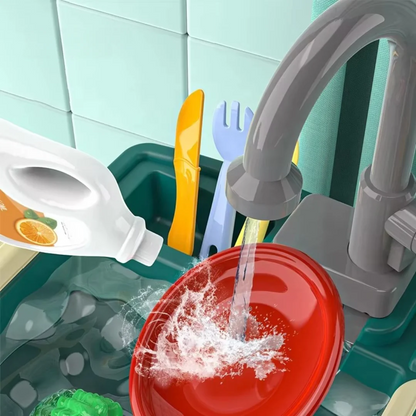 Musluklu Çocuk Mutfak Oyuncağı