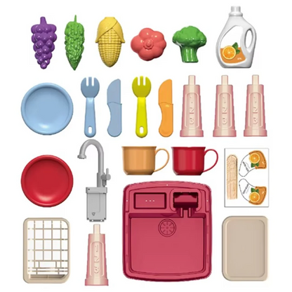 Musluklu Çocuk Mutfak Oyuncağı