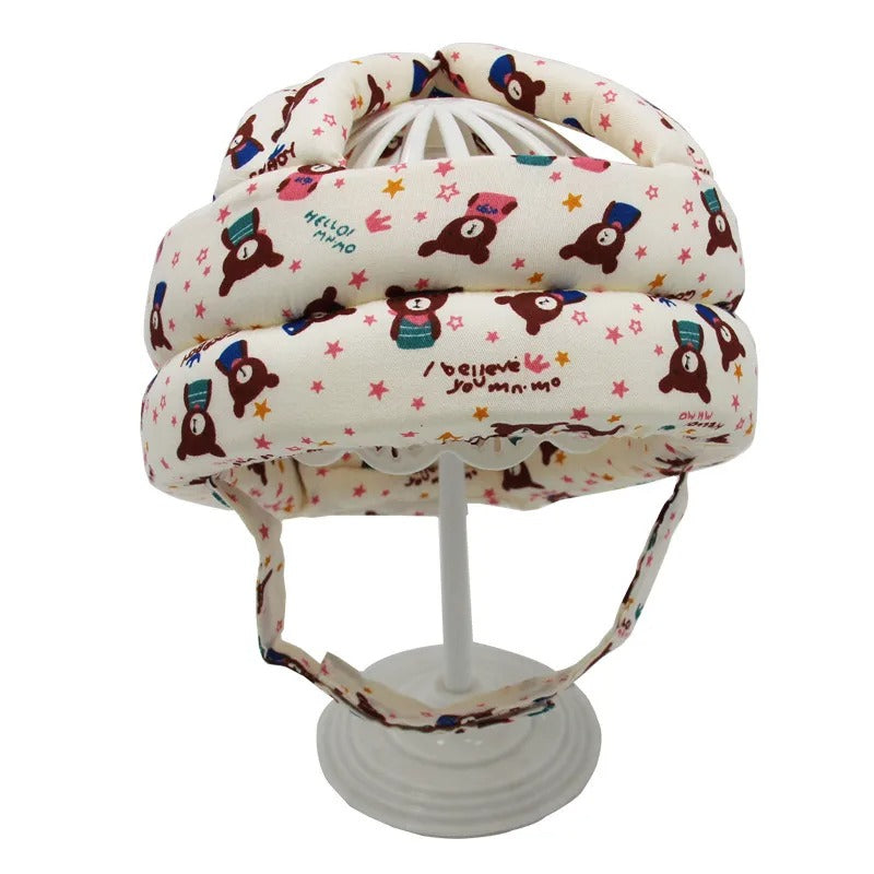 Pamuklu bebek yürümeye başlayan çocuk emniyet kaskı